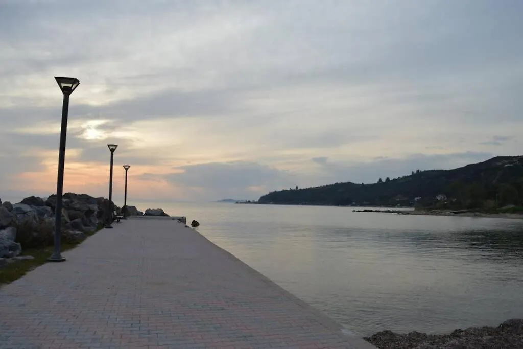 35 M From The Beach, Amazing Seaview, Chalkidiki, Loutra Agias Paraskevis , Evdiriadis Luxury Apartment , You Can See It On Youtube If You Type The Name Evdiriadis Agia Paraskevi  Greece
